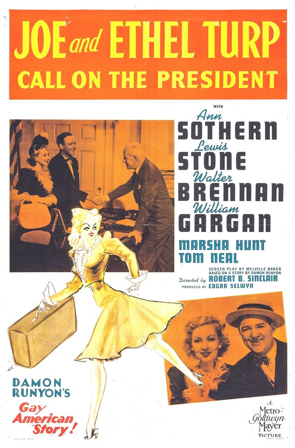 Постер фильма Joe and Ethel Turp Call on the President