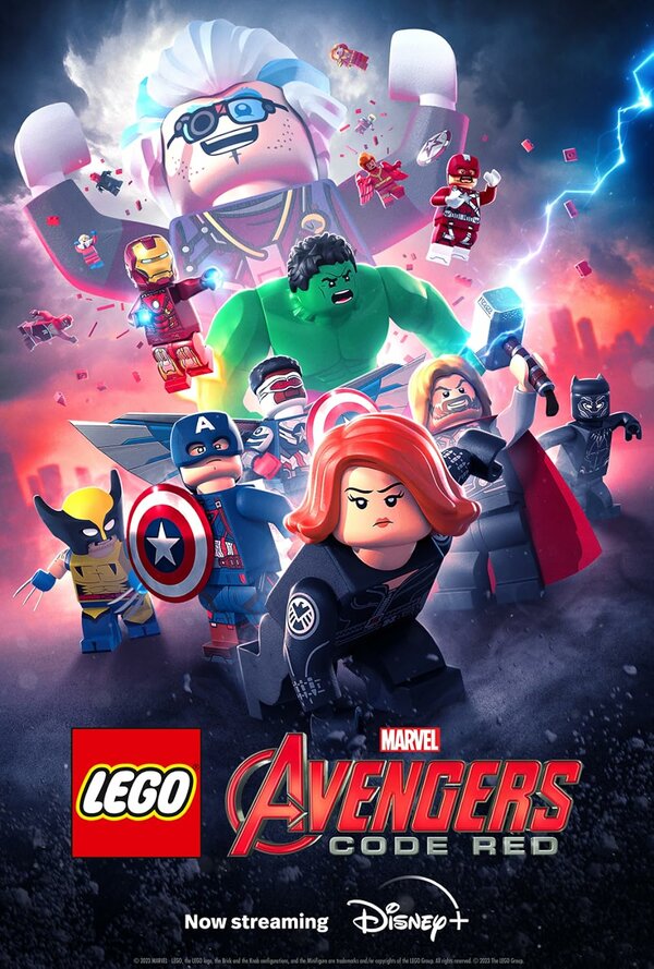 Постер фильма LEGO-Мстители: Красный Код