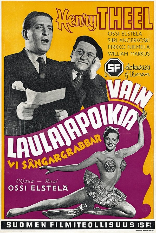 Постер фильма Vain laulajapoikia