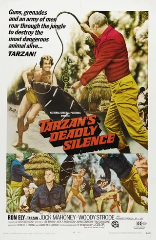 Постер Тарзан и мёртвая тишина (1970)