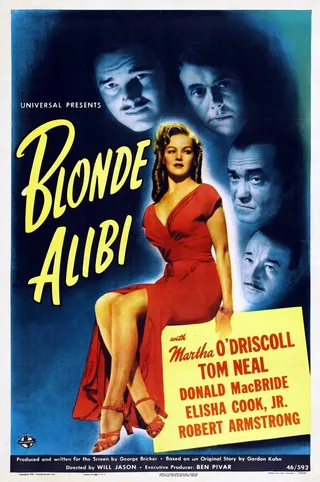 Постер Blonde Alibi (1946)