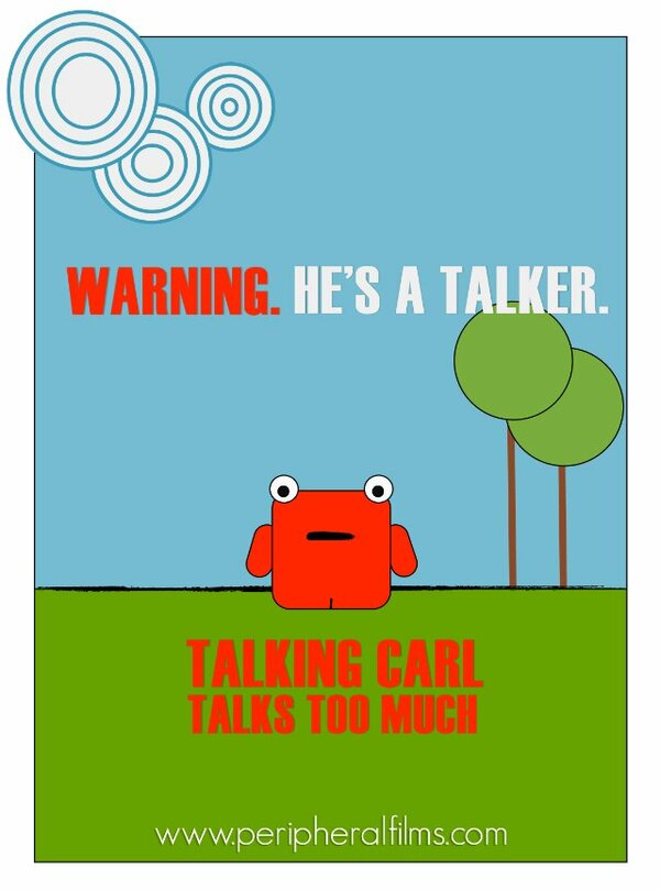 Постер фильма Talking Carl Talks Too Much