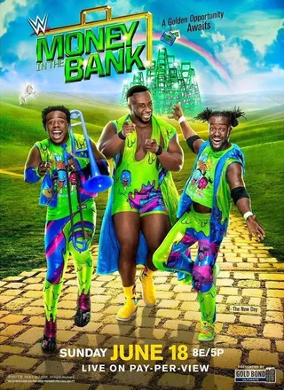 Постер WWE Деньги в банке (2017)