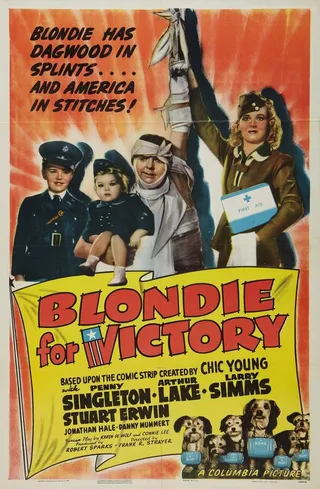 Постер Blondie for Victory (1942)