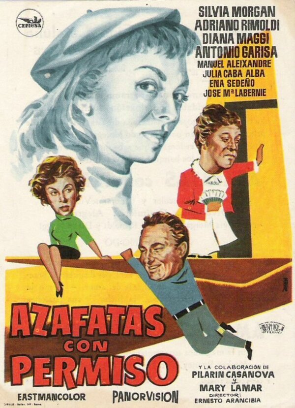 Постер фильма Azafatas con permiso