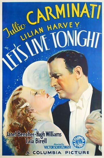 Постер фильма Let's Live Tonight