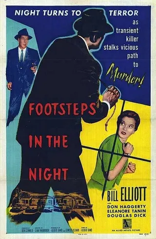 Постер Footsteps in the Night (1957)