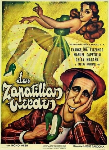 Постер фильма Las zapatillas verdes