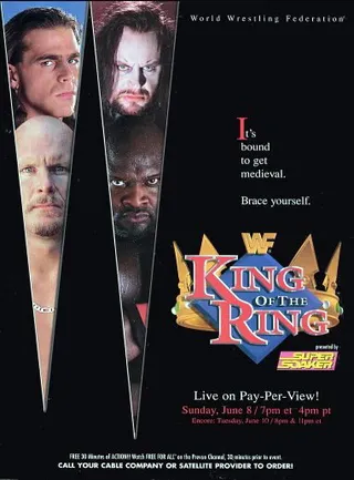 Постер WWF Король ринга (1997)