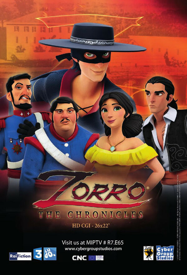 Постер сериала Хроники Зорро