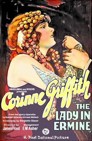 Постер Девушка в горностае (1927)
