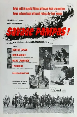 Постер Дикая пампа (1965)