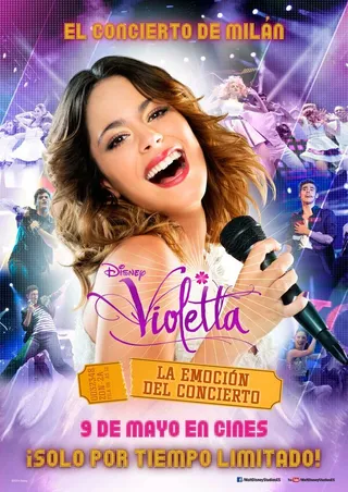 Постер Виолетта на концерте (2014)