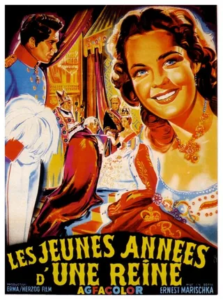 Постер Молодые годы королевы (1954)