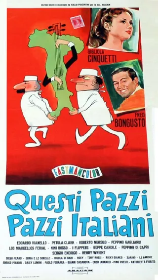 Постер Questi pazzi, pazzi italiani (1965)