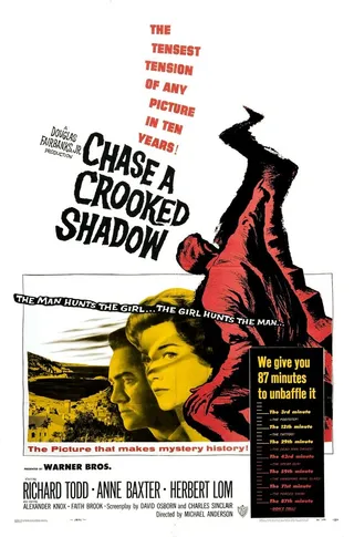 Постер Погоня за мрачной тенью (1958)