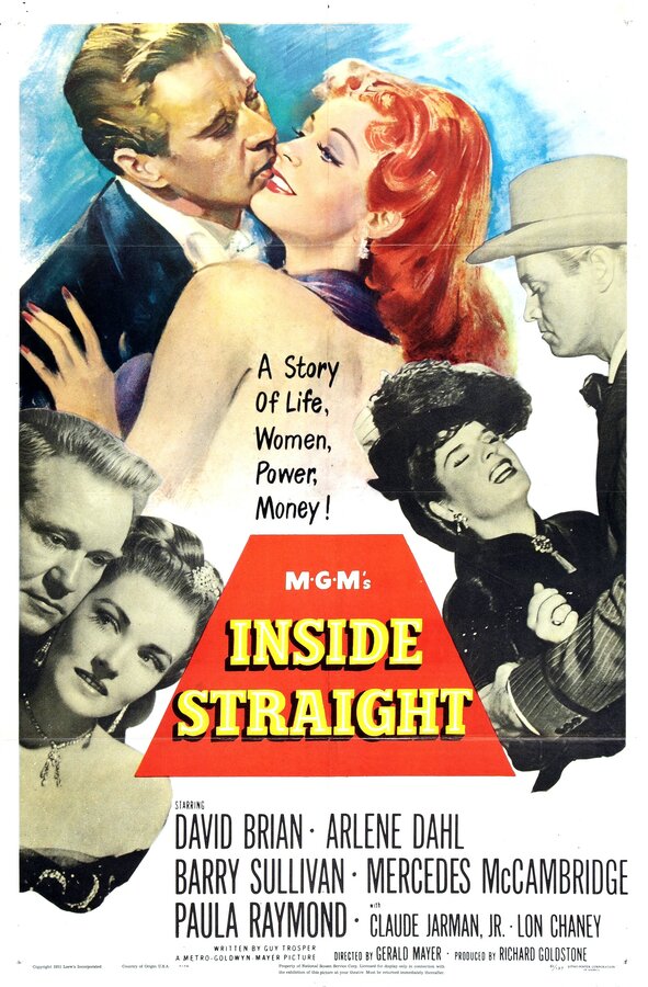 Постер фильма Inside Straight