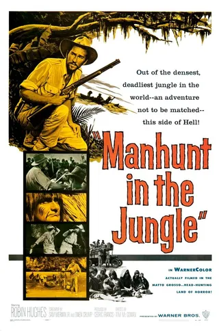 Постер Manhunt in the Jungle (1958)