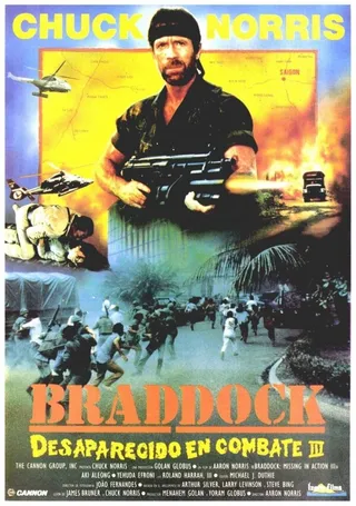 Постер Брэддок: Без вести пропавшие 3 (1988)