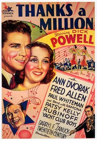 Постер Миллион благодарностей (1935)