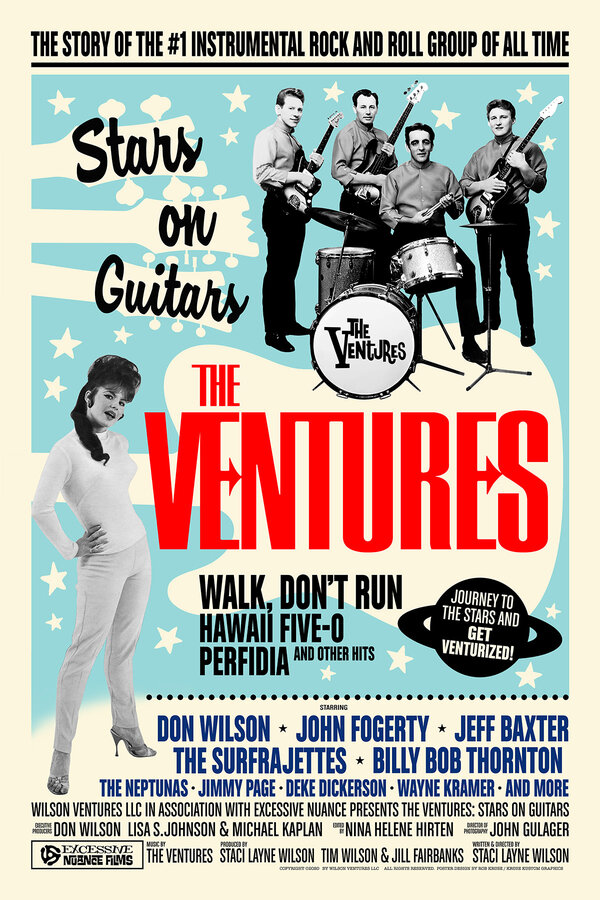 Постер фильма The Ventures: Stars on Guitars