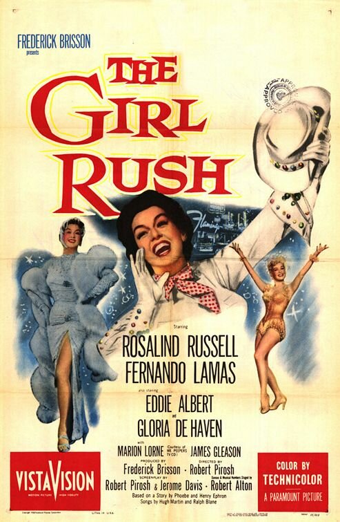 Постер фильма The Girl Rush