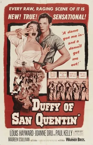 Постер Duffy of San Quentin (1954)