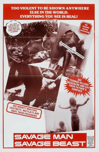 Постер Дикий человек — дикий зверь (1975)