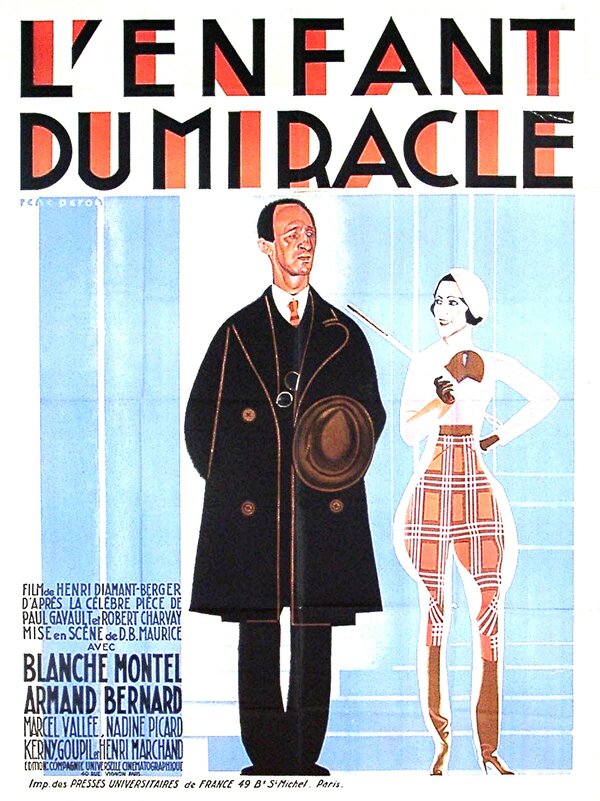 Постер фильма L'enfant du miracle
