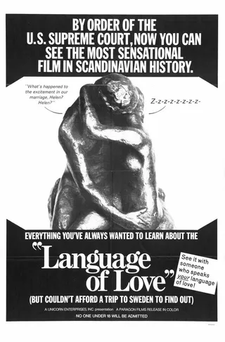 Постер Язык любви (1969)