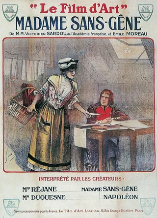 Постер Мадам Сен-Жен (1911)