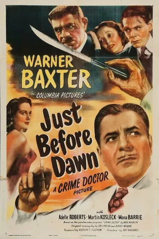 Постер Just Before Dawn (1946)
