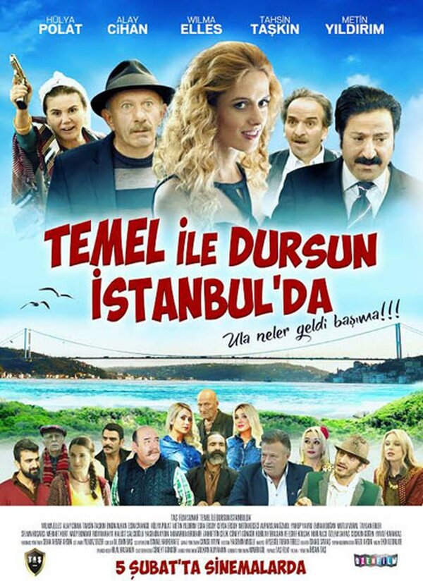 Постер фильма Temel ile Dursun Istanbul'da