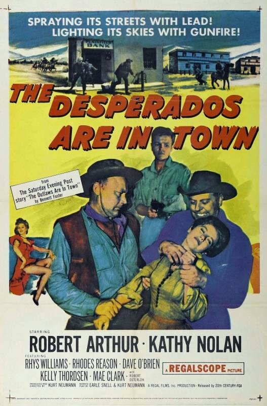 Постер фильма The Desperados Are in Town