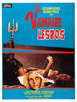 Постер Вампирши-лесбиянки (1971)