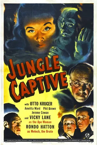 Постер Пленник джунглей (1945)