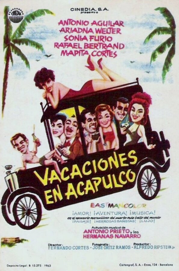Постер фильма Vacaciones en Acapulco