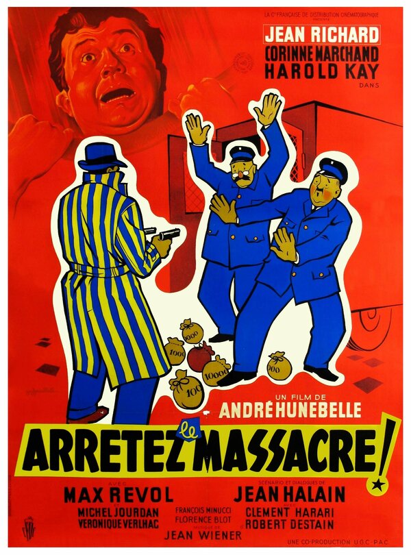 Постер фильма Arrêtez le massacre