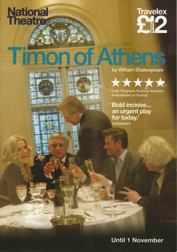 Постер фильма National Theatre Live: Timon of Athens