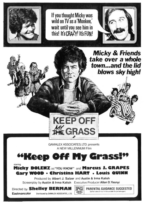 Постер фильма Keep Off My Grass!