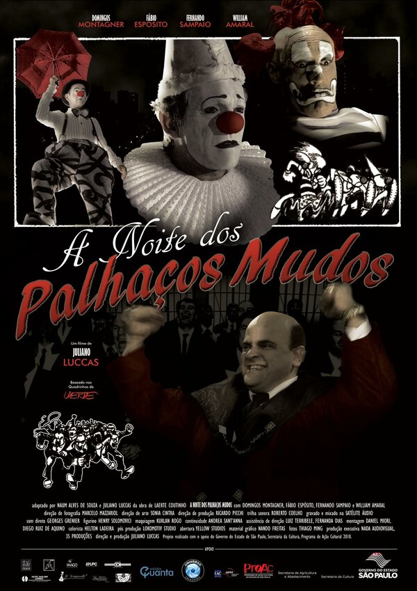 Постер фильма A Noite dos Palhaços Mudos