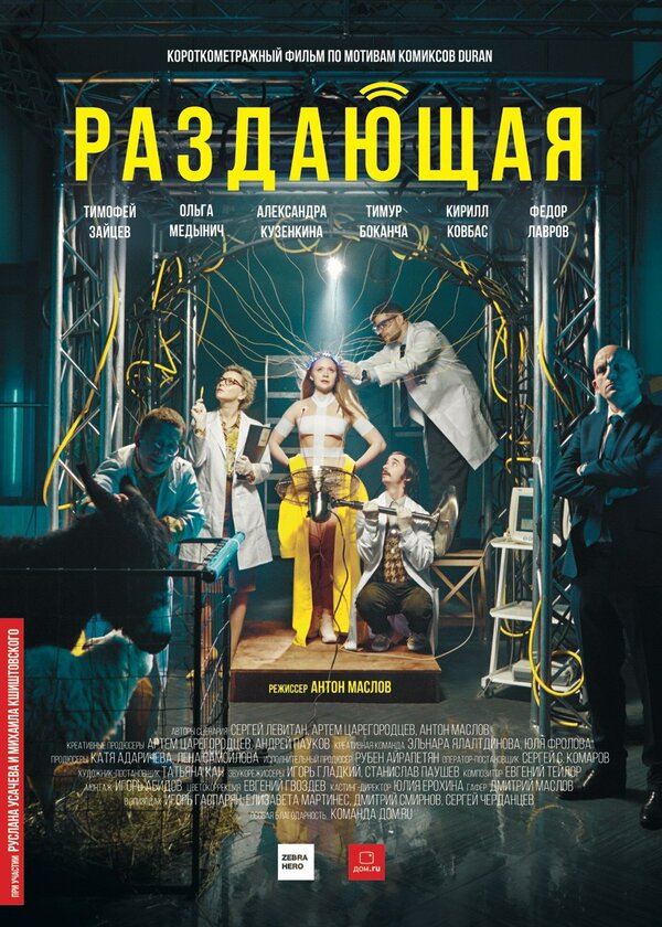 Постер фильма Раздающая