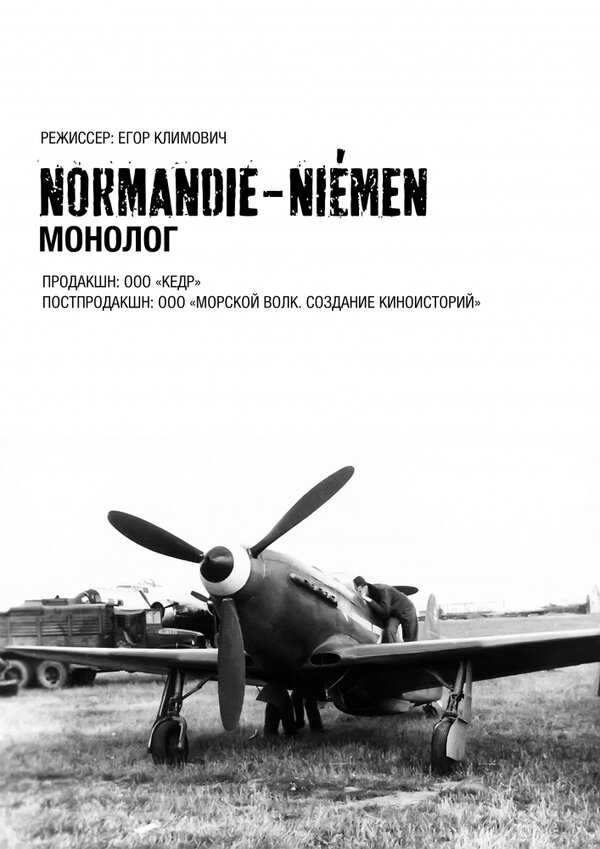 Постер фильма Нормандия-Неман. Монолог