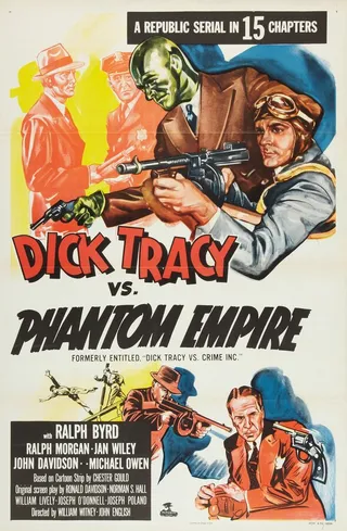 Постер Дик Трейси против корпорации «Преступность» (1941)