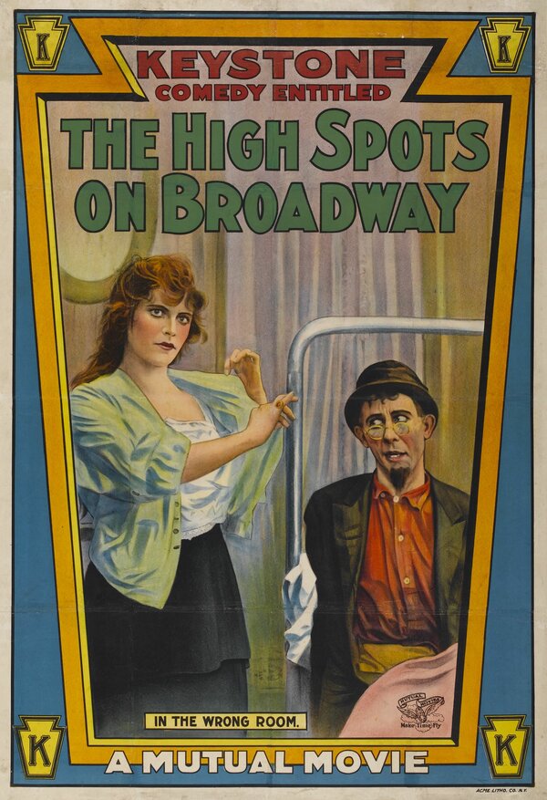 Постер фильма The High Spots on Broadway