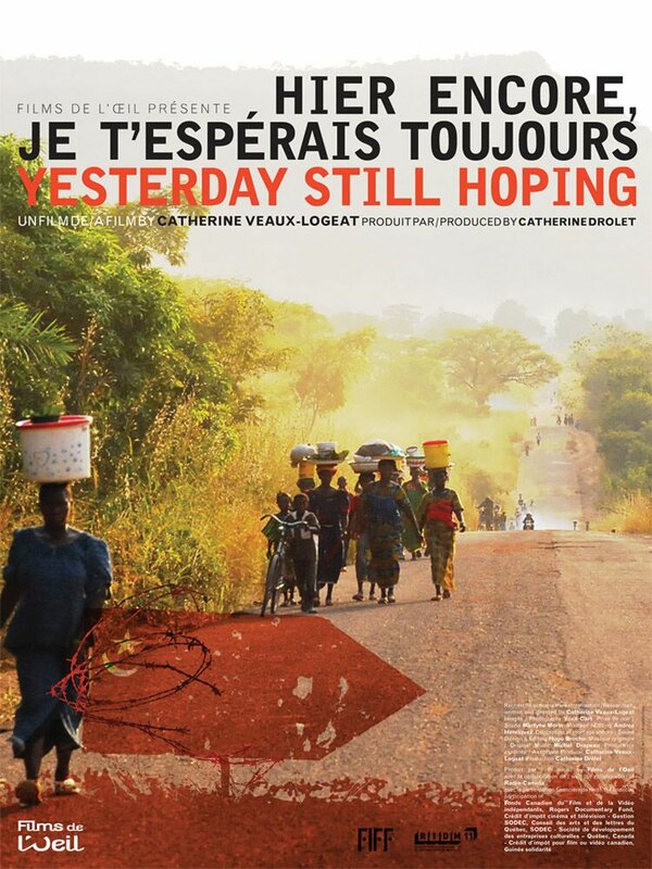 Постер фильма Hier encore, je t'espérais toujours
