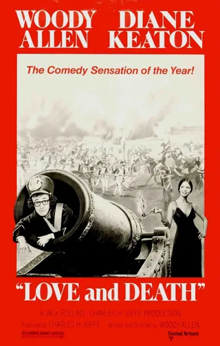 Постер Любовь и смерть (1975)