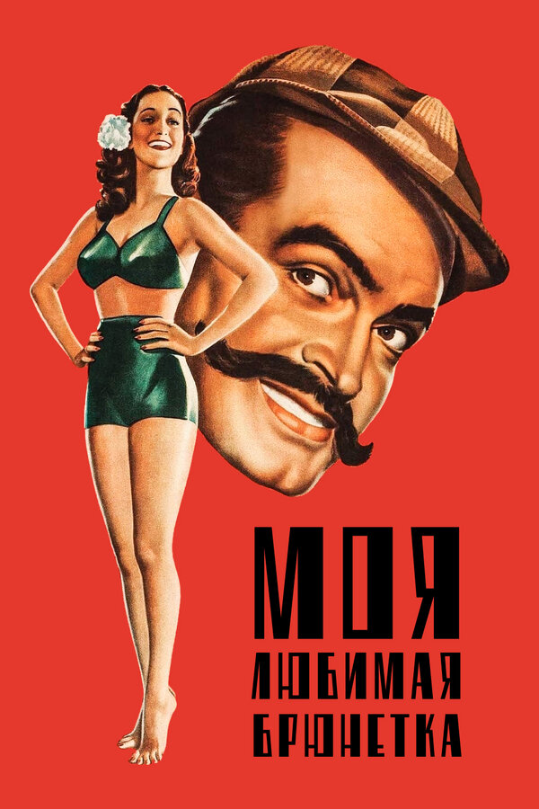 Постер фильма Моя любимая брюнетка