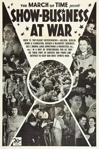 Постер Шоу-бизнес на войне (1943)