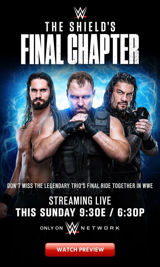 Постер фильма WWE The Shield's Final Chapter